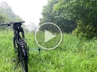 Gewitterregen im Zelt